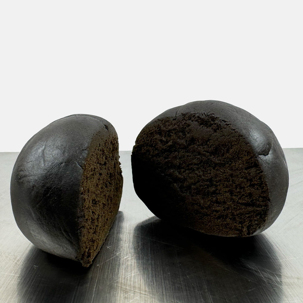 Boule de CBD Charas coupée en deux