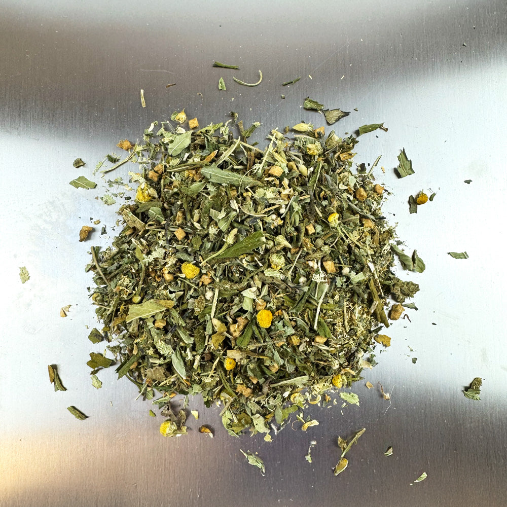 tas de feuilles tisane au cbd marchand de sable